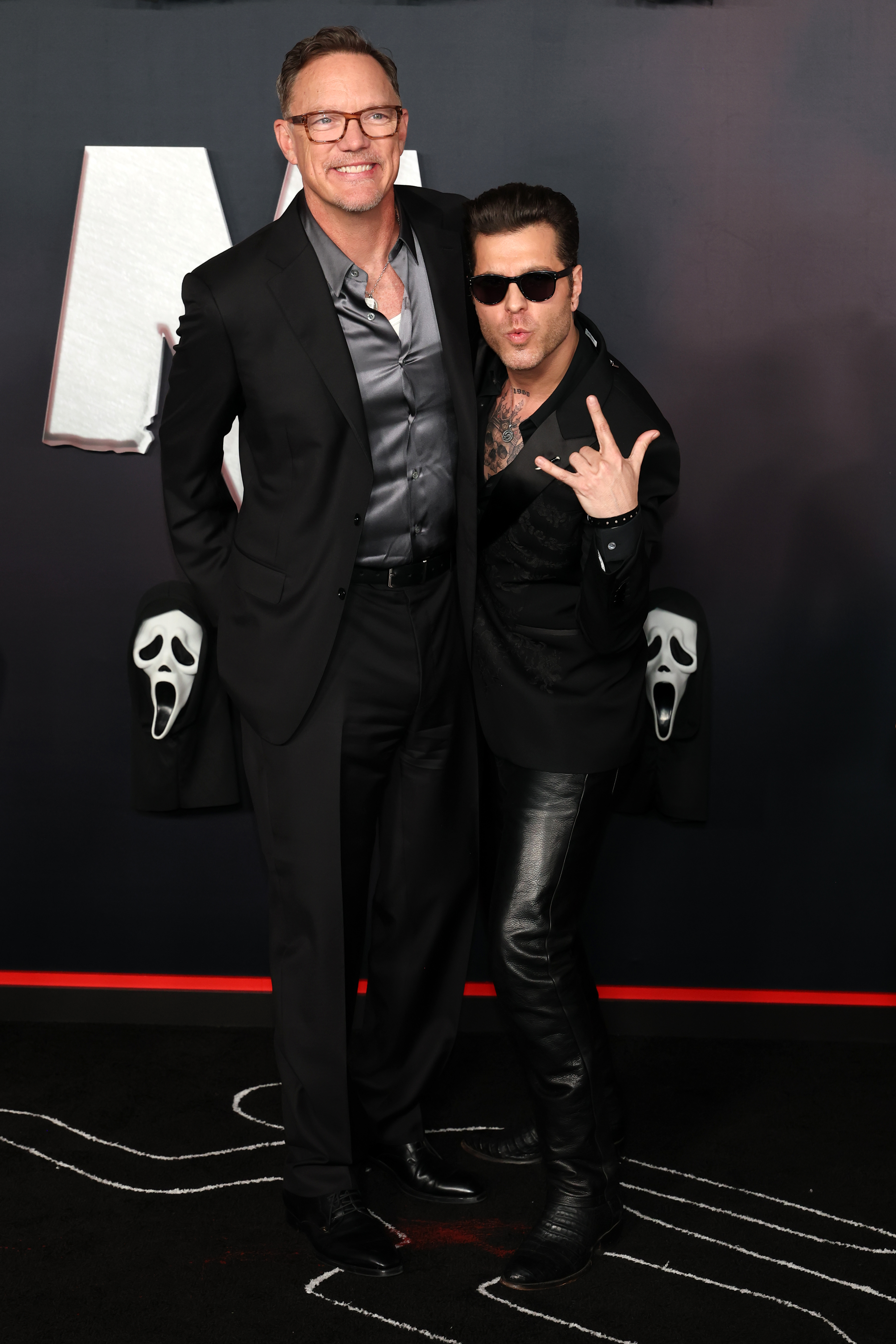 Matthew Lillard and Spencer Charnas