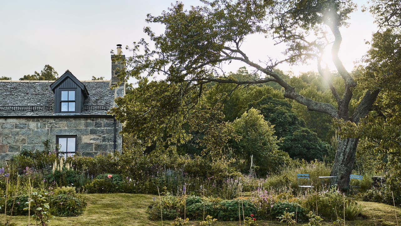 A cluster of derelict farm buildings in the Scottish Highlands thoughtfully brought back to life