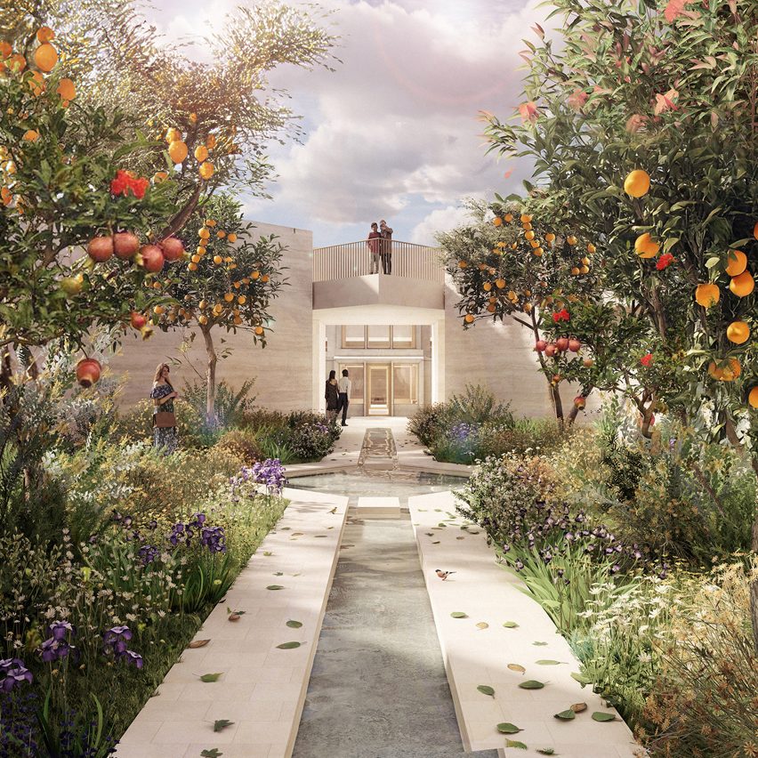 The Museum of Jesus' Baptism by Niall McLaughlin Architects