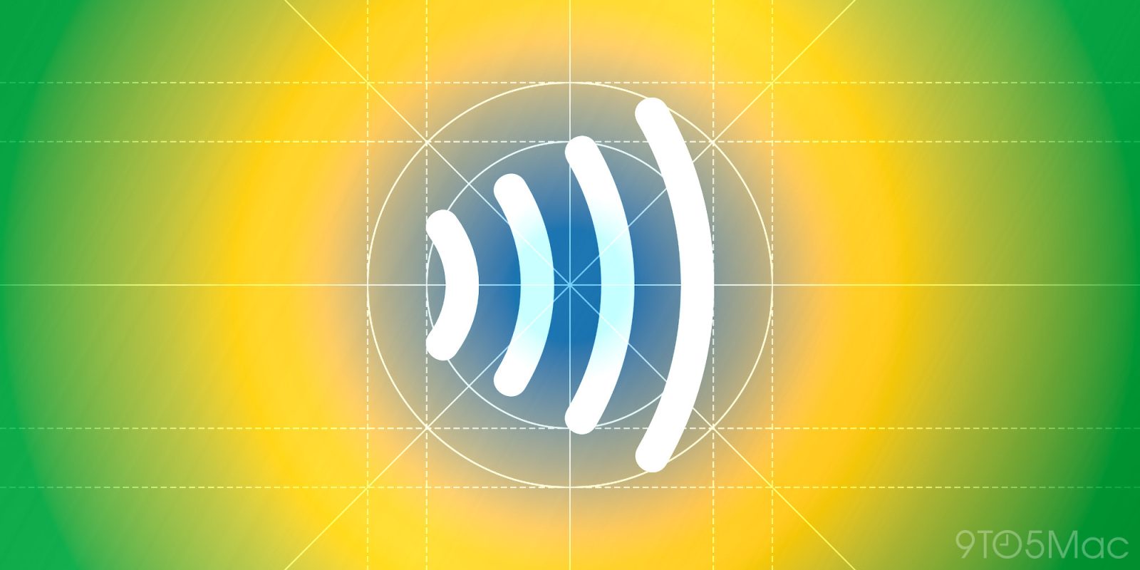 NFC symbol on top of a stylized Brazilian flag