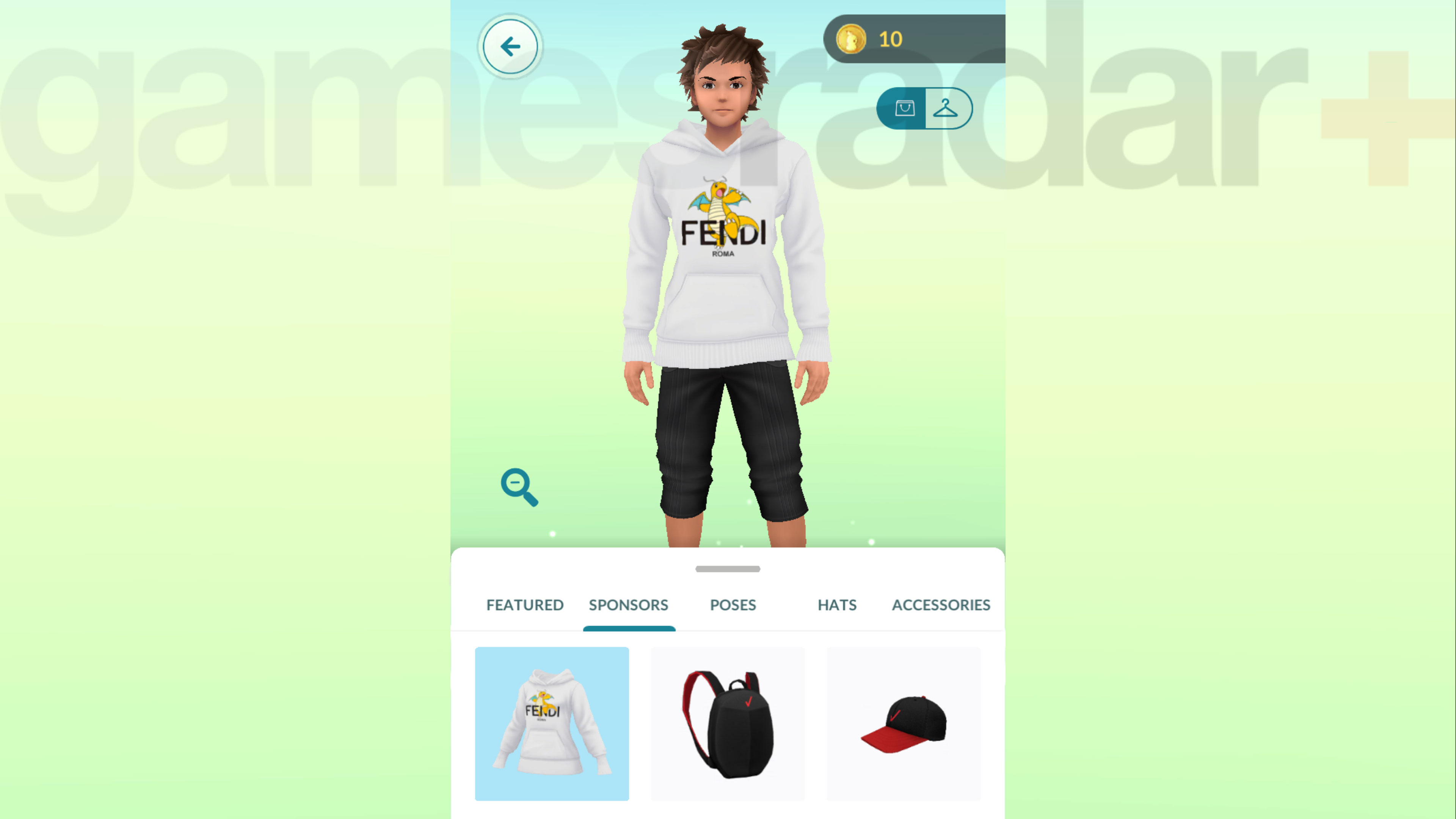 Reward received by redeeming Pokemon Go codes