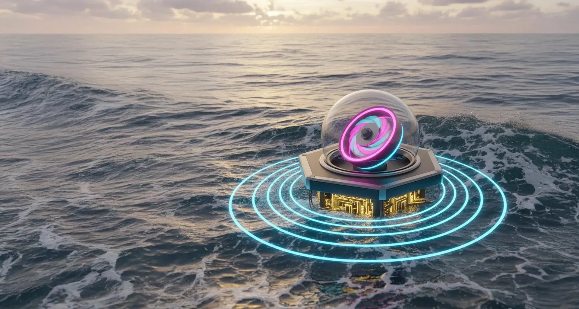 A spinning gyroscope could finally unlock ocean wave energy