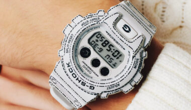 origami G-SHOCK watches by casio have washi paper texture