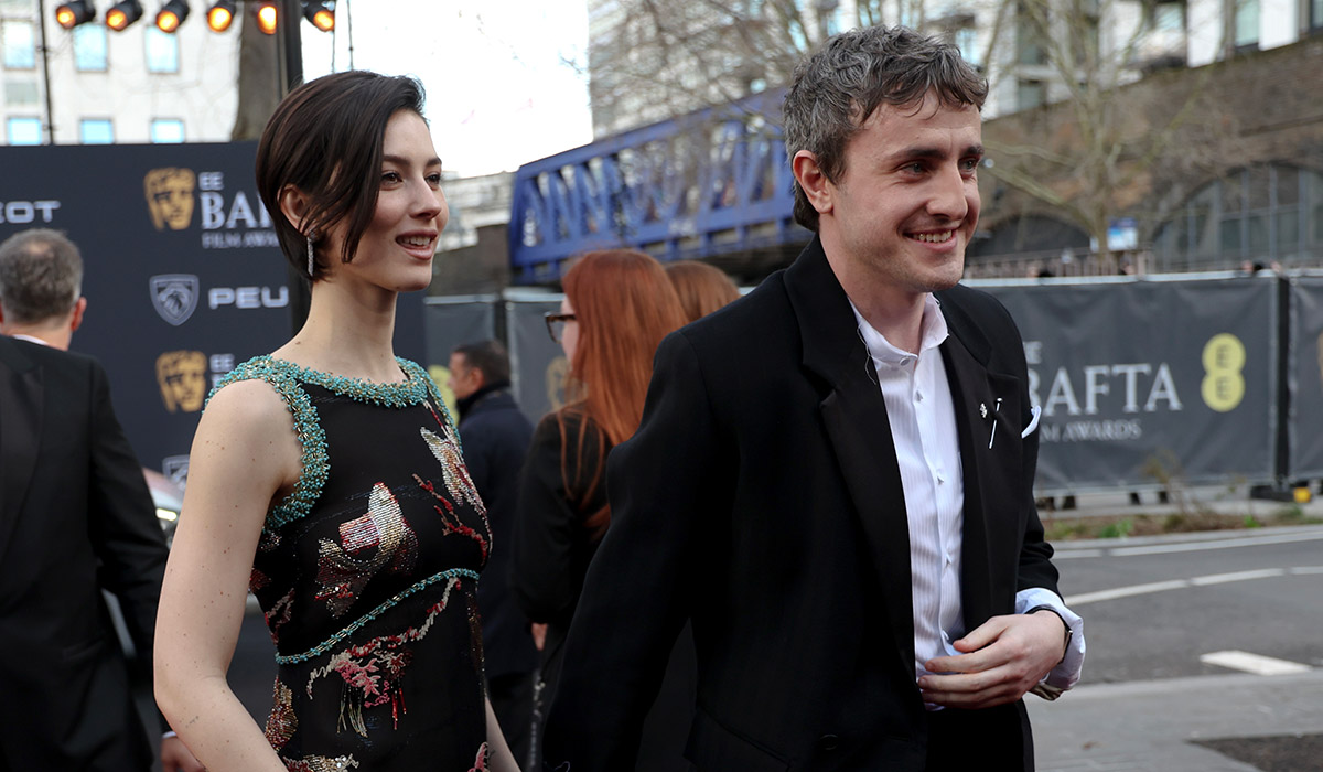 Gracie Abrams and Paul Mescal attend the EE BAFTA Film Awards 2026. Pic: Getty Images for BAFTA