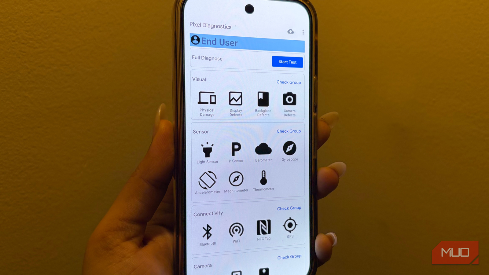 Your Pixel phone has a hidden diagnostics menu for troubleshooting