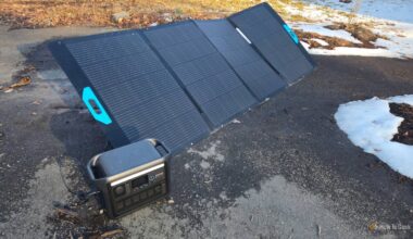 Why my portable solar panels are essential, even in the winter