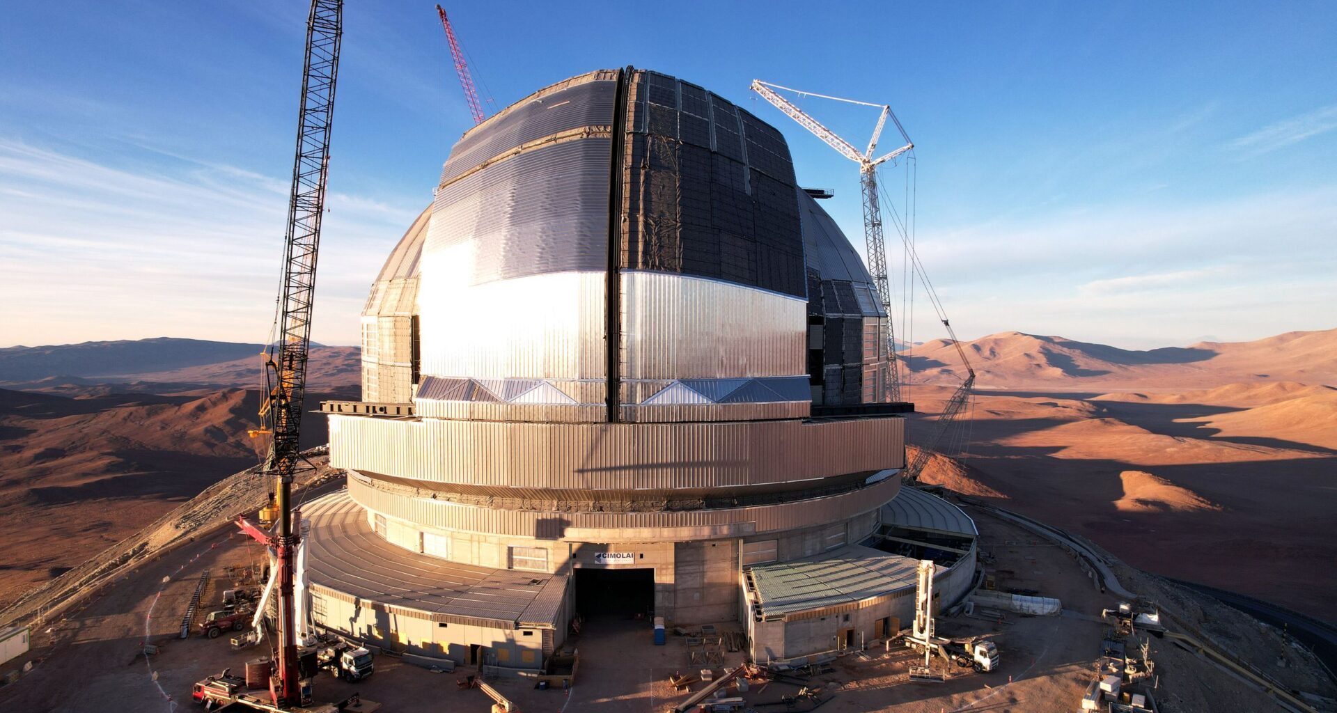 This giant metal dome will hide a truly colossal telescope mirror photo of the day for Feb. 16, 2026