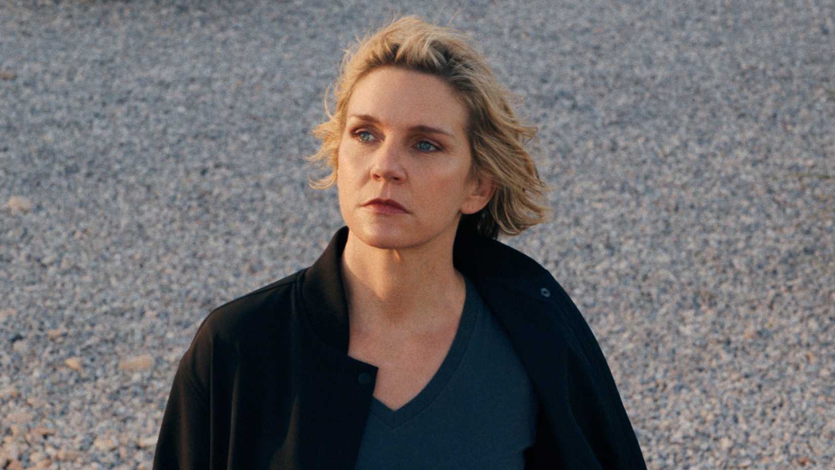 Rhea Seehorn as Carol Sturka in Pluribus season 1, episode 9