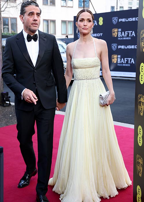 Bobby Cannavale and Rose Byrne attend the EE BAFTA Film Awards 2026 at The Royal Festival Hall. Pic: Getty Images