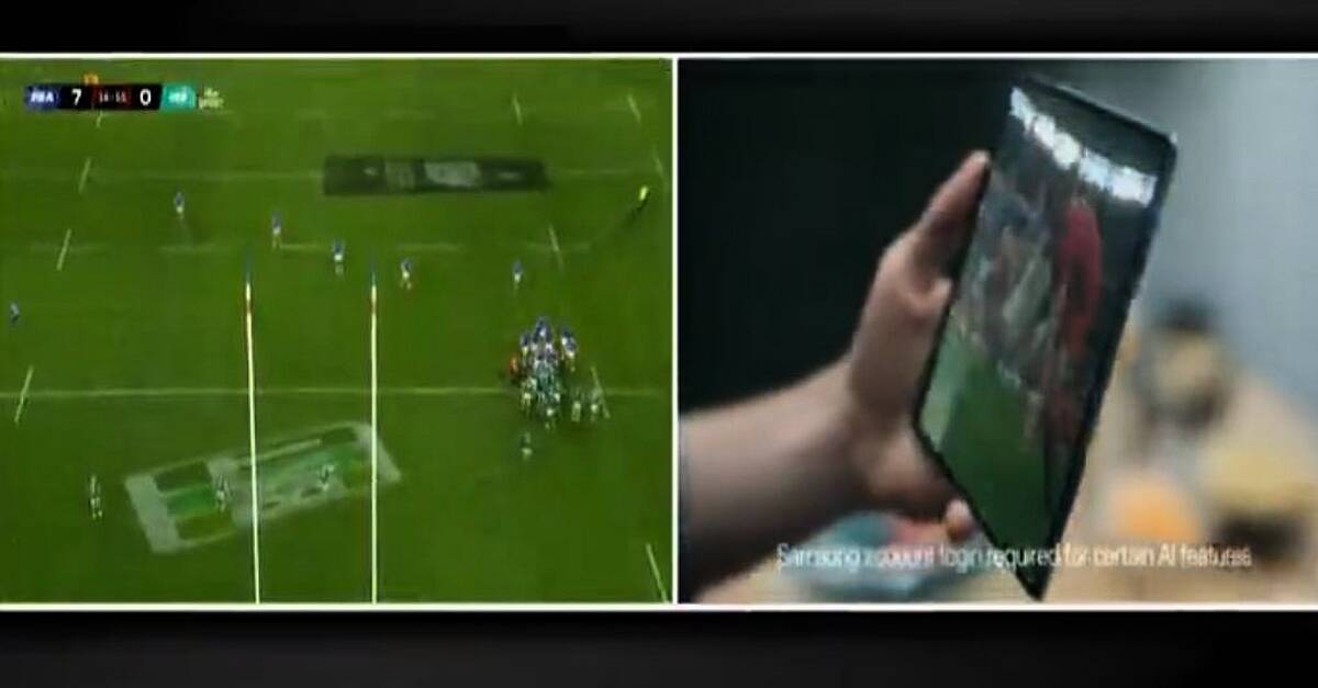 Rugby fans disappointed by in-game adverts during ITV's Six Nations coverage