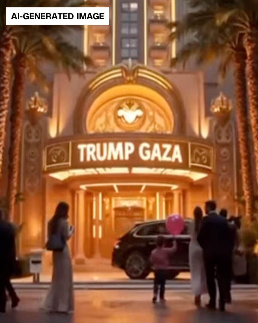 The Trump Gaza video was created as satire by artist Solo Avital and his partner, but its reach and reception changed dramatically when the US president posted it himself.