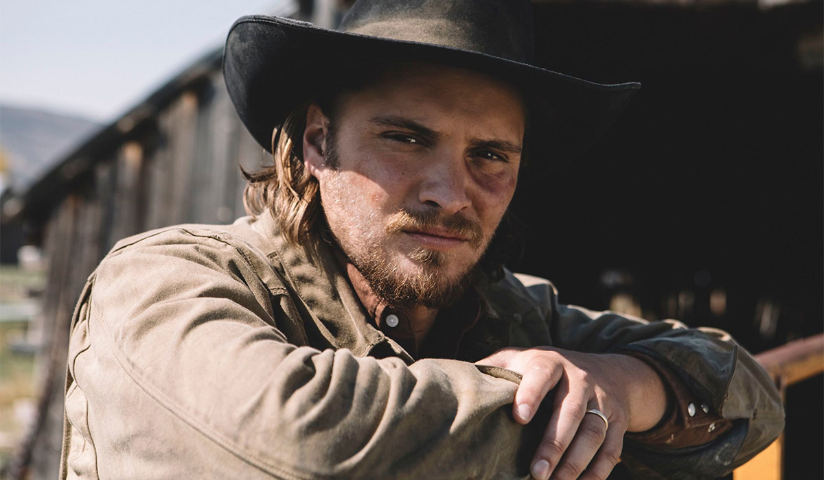 Luke Grimes as Kayce Dutton 'Yellowstone' TV Show Season 2 - 2019. Pic: REX