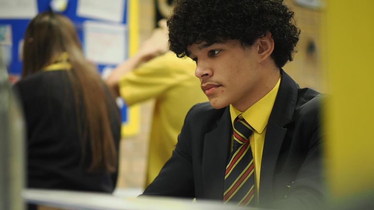 Raphael's father left home when he was two