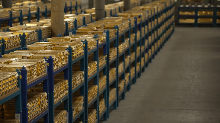 Vault 4 at the Bank of England