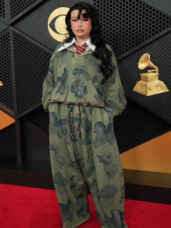 British singer-songwriter Lola Young is nominated for two awards, her first ever Grammy nominations. Pic: Jordan Strauss/Invision/AP