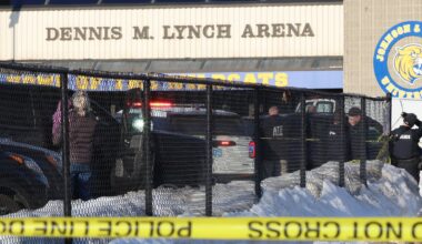 Victims in ice rink shooting are attacker's ex-wife and son | US News