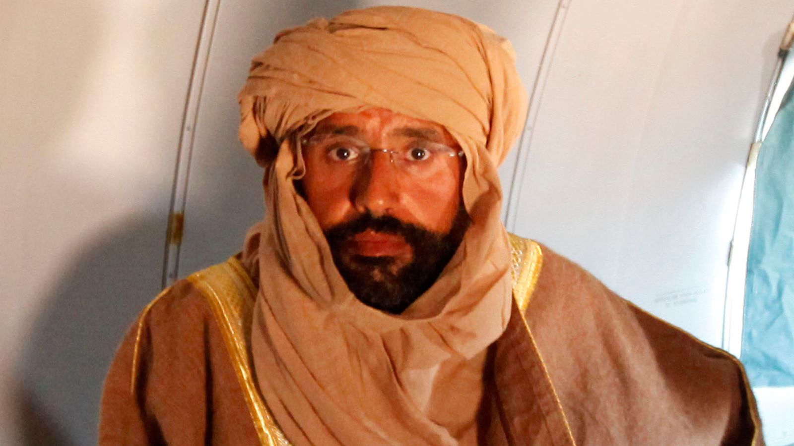 Saif al Islam Gaddafi was shot dead at his home in northwestern Libya. File pic: Reuters