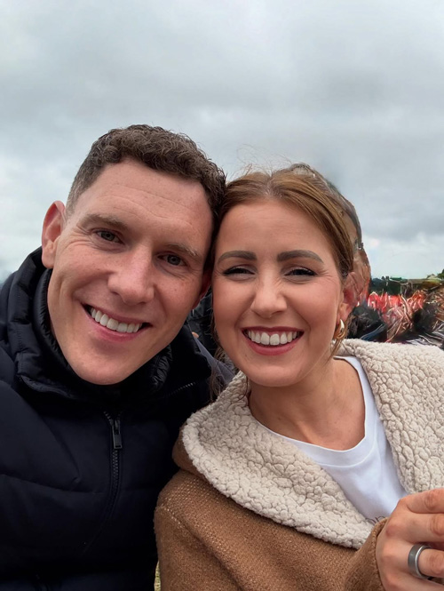 Tara and John McAreavey at Mumford and Sons at Malahide Castle. Pic: John McAreavey Instagram