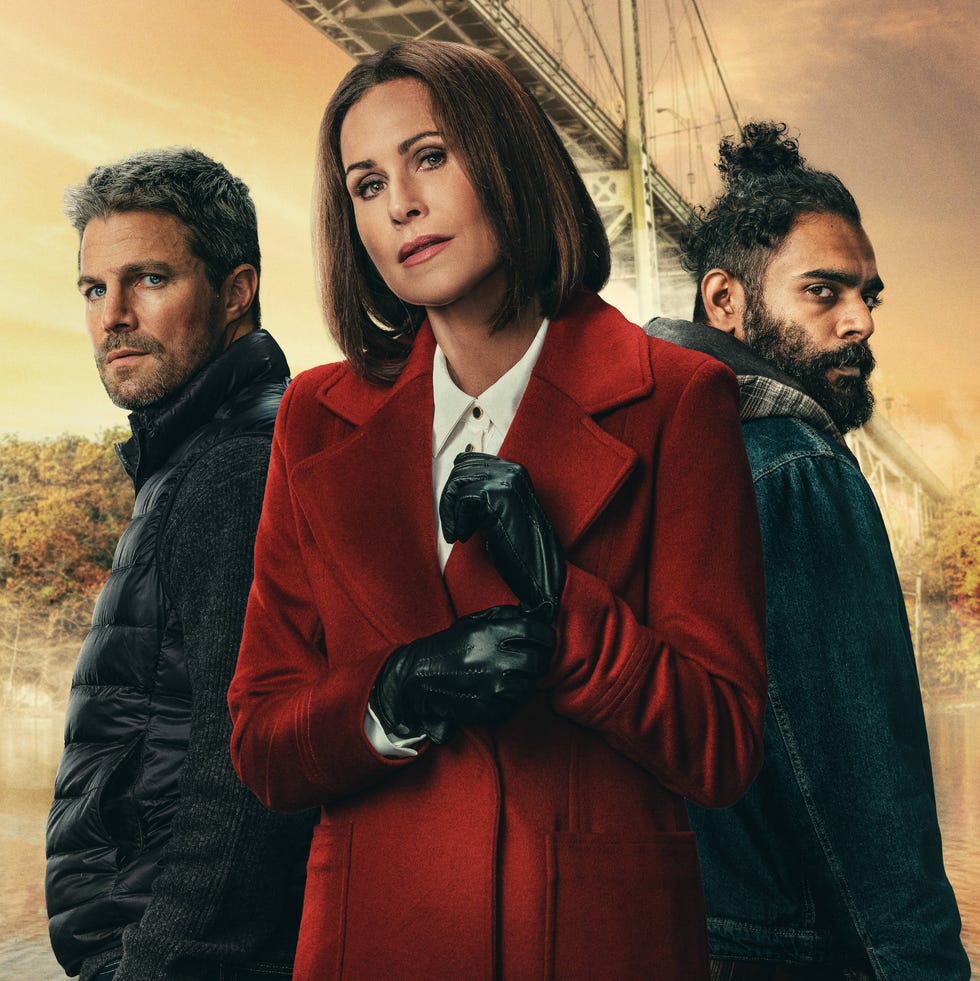 stephen amell minnie driver hamza haq the murder line