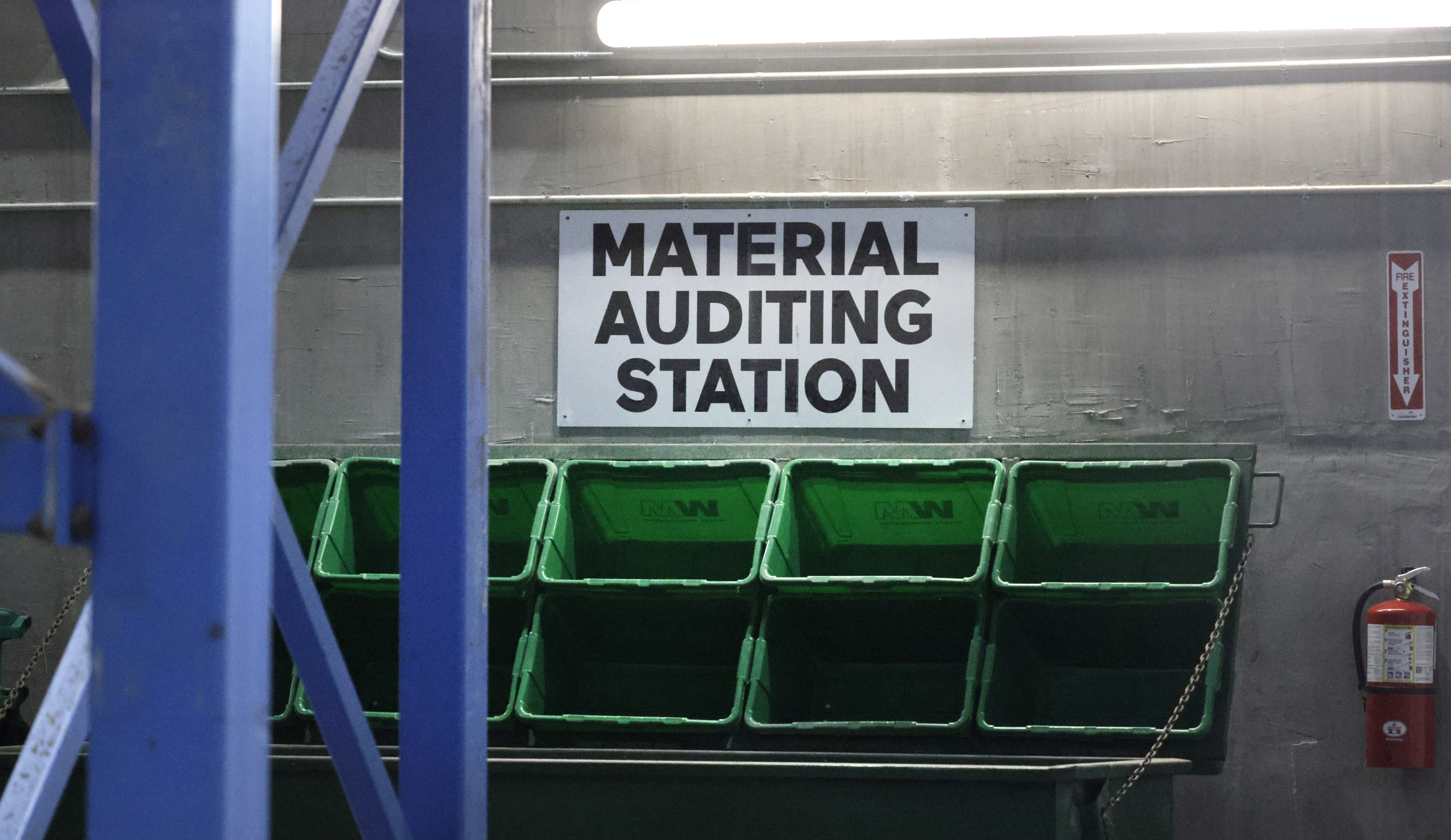 The Waste Management Recycling South Florida facility in Pembroke Pines...