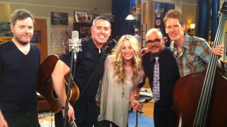 Barenaked Ladies and Kaley Cuoco from The Big Bang Theory