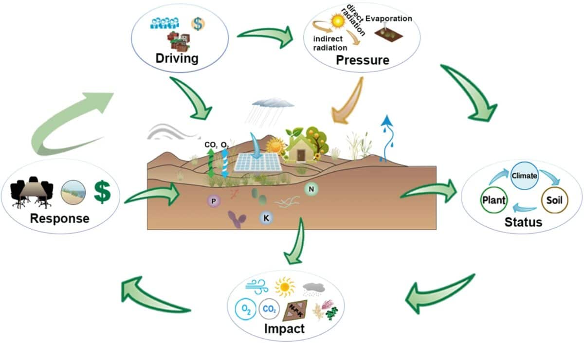 The Logical Relationships Within The Driving Force Pressure Status Impact Response (dpsir) Model