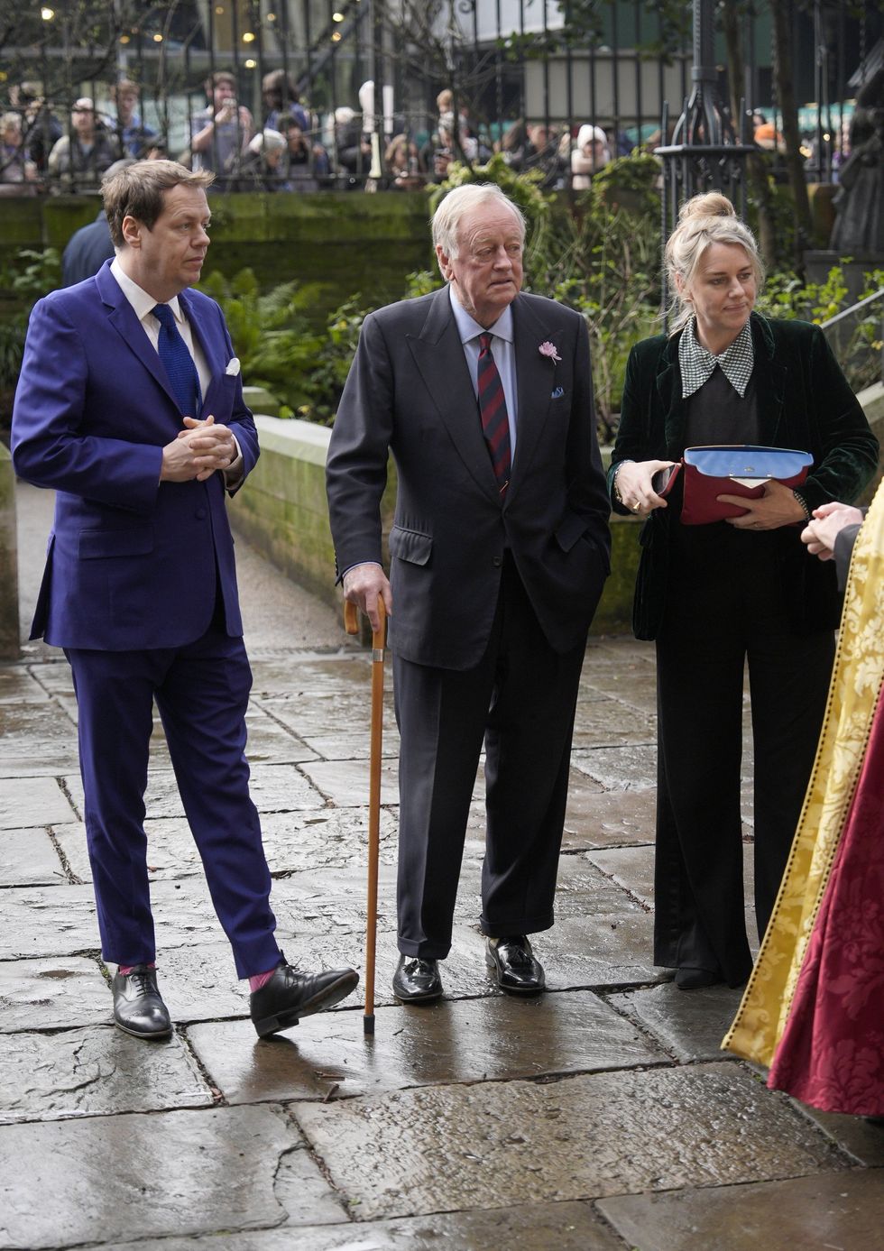 Tom Parker Bowles, Andrew Parker Bowles and Laura Lopes