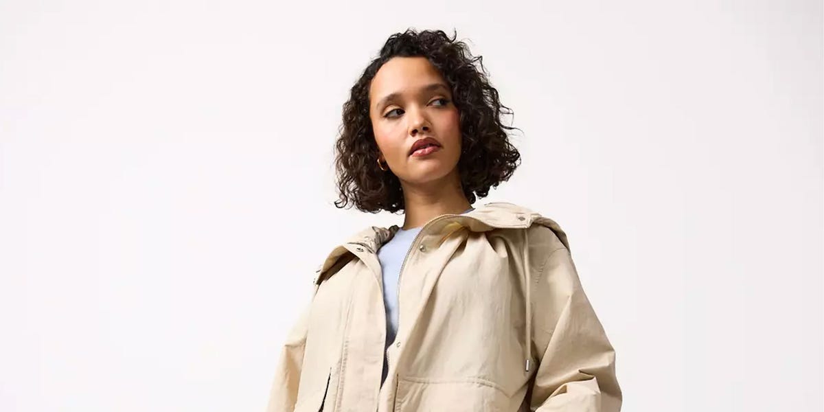 Sainsbury's £27 short windbreaker is the stylish lightweight layer made for rainy weather