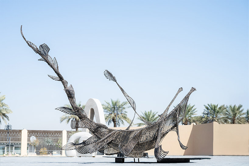 tuwaiq sculpture exhibition transforms riyadh’s urban fabric with large-scale public artworks