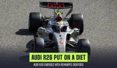 Breathtaking Audi F1 sidepods under scrutiny as B-spec car launched in Bahrain