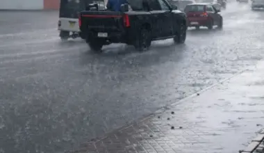rain and hailstorms accompanied by thunder and lightning in several parts of karachi on tuesday photo express