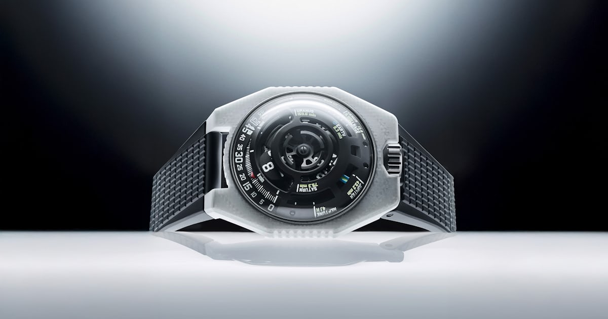 Introducing: The Urwerk UR-100V ‘LightSpeed,’ Now In White Ceramic