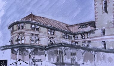 Urban sketchers turn cityscapes into art : NPR