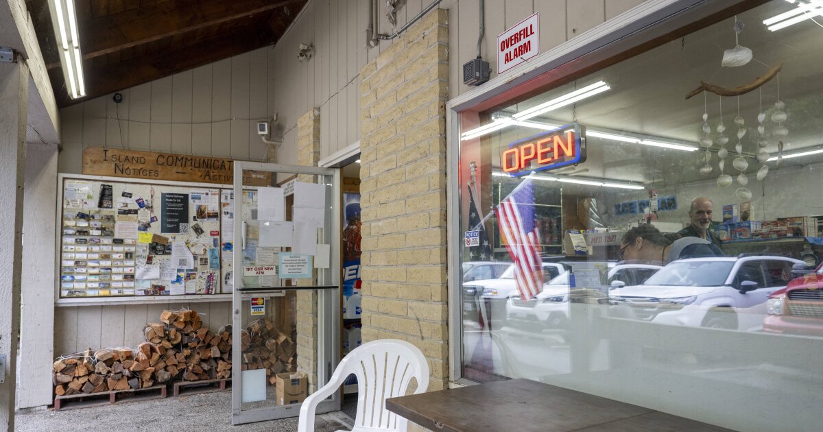 Pierce County island's only grocery, gas station closes