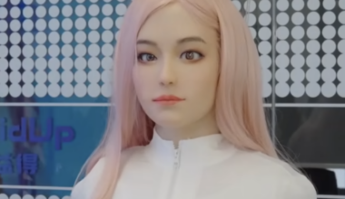 New realistic humanoid robot Moya unveiled by DroidUp