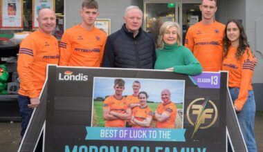 Mayo finalists of Ireland’s fittest family visit local Londis store