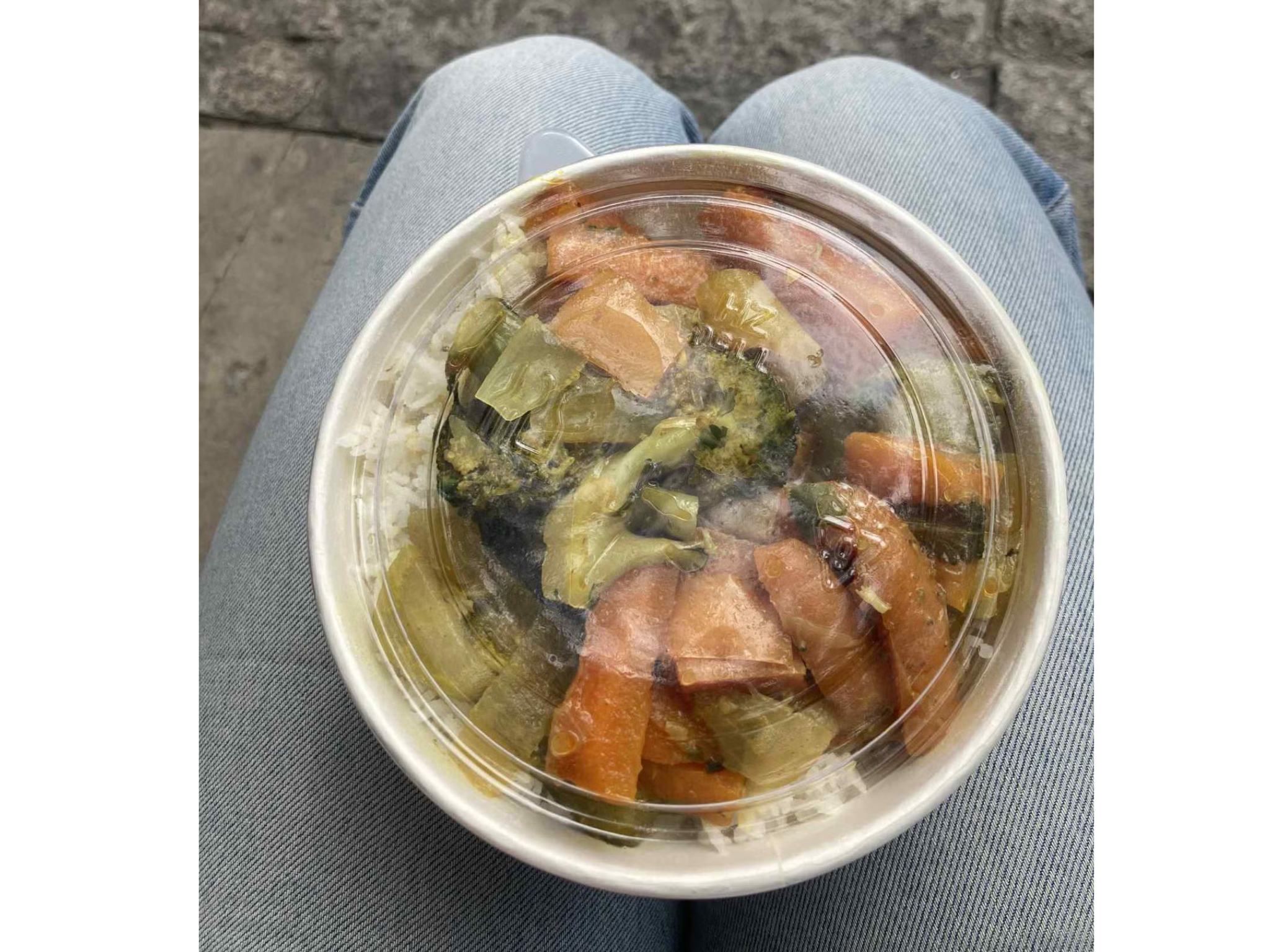 I was sceptical about whether this curry was really going to waste