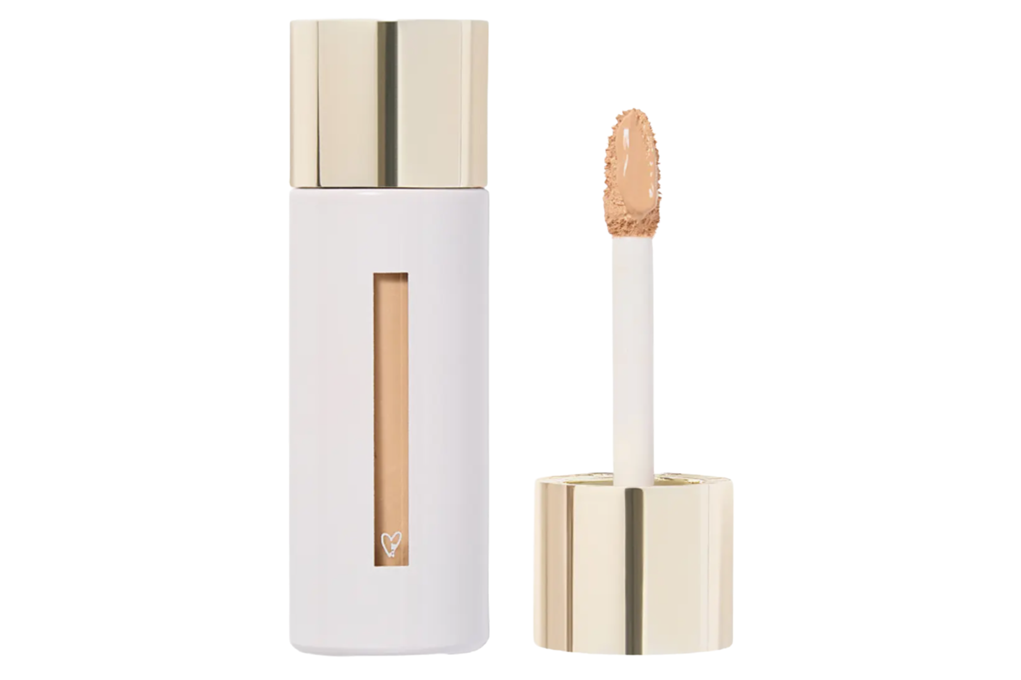 Westman Atelier concealer tube in a beige shade with an applicator wand.