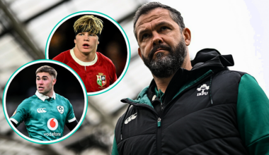 Who's In And Who's Out As Andy Farrell Names Ireland Team v England