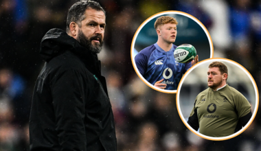 Who's In And Who's Out As Andy Farrell Names Ireland Team v Italy