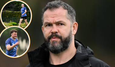 Who's In And Who's Out For Ireland With Andy Farrell Set To Name Team To Play France