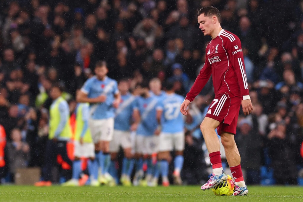 Wirtz vs Man City Nov 2025