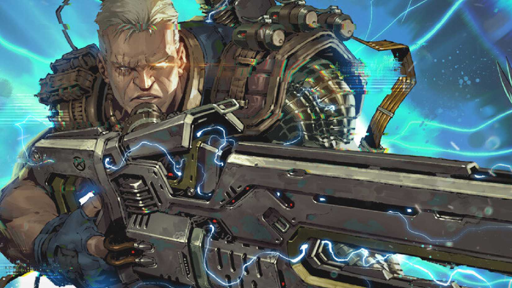 X-MEN'S CABLE LADEN DOWN WITH GUNS