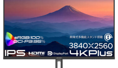 JAPANNEXT Introduces JN-282IPS4KP-HSP, 28.2-inch 3:2 4K+ IPS Monitor