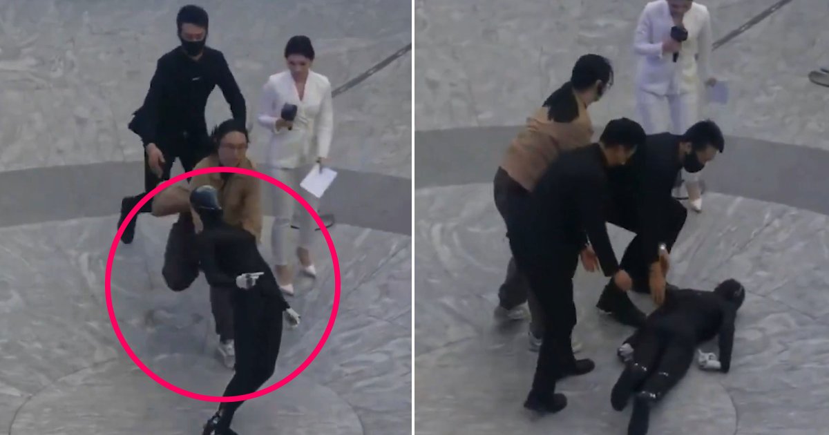 Chinese Humanoid Robot Does a Demon Twist and Faceplants With a Thud During Demonstration