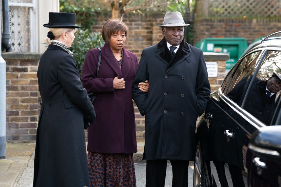 Yolande Trueman, Patrick Trueman, EastEnders yolande trueman, patrick trueman, eastenders