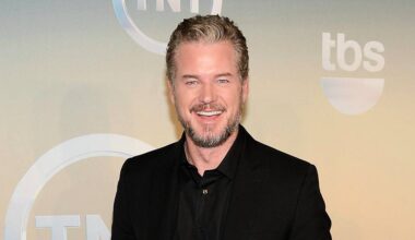 Grey’s Anatomy stars pay tribute to actor Eric Dane