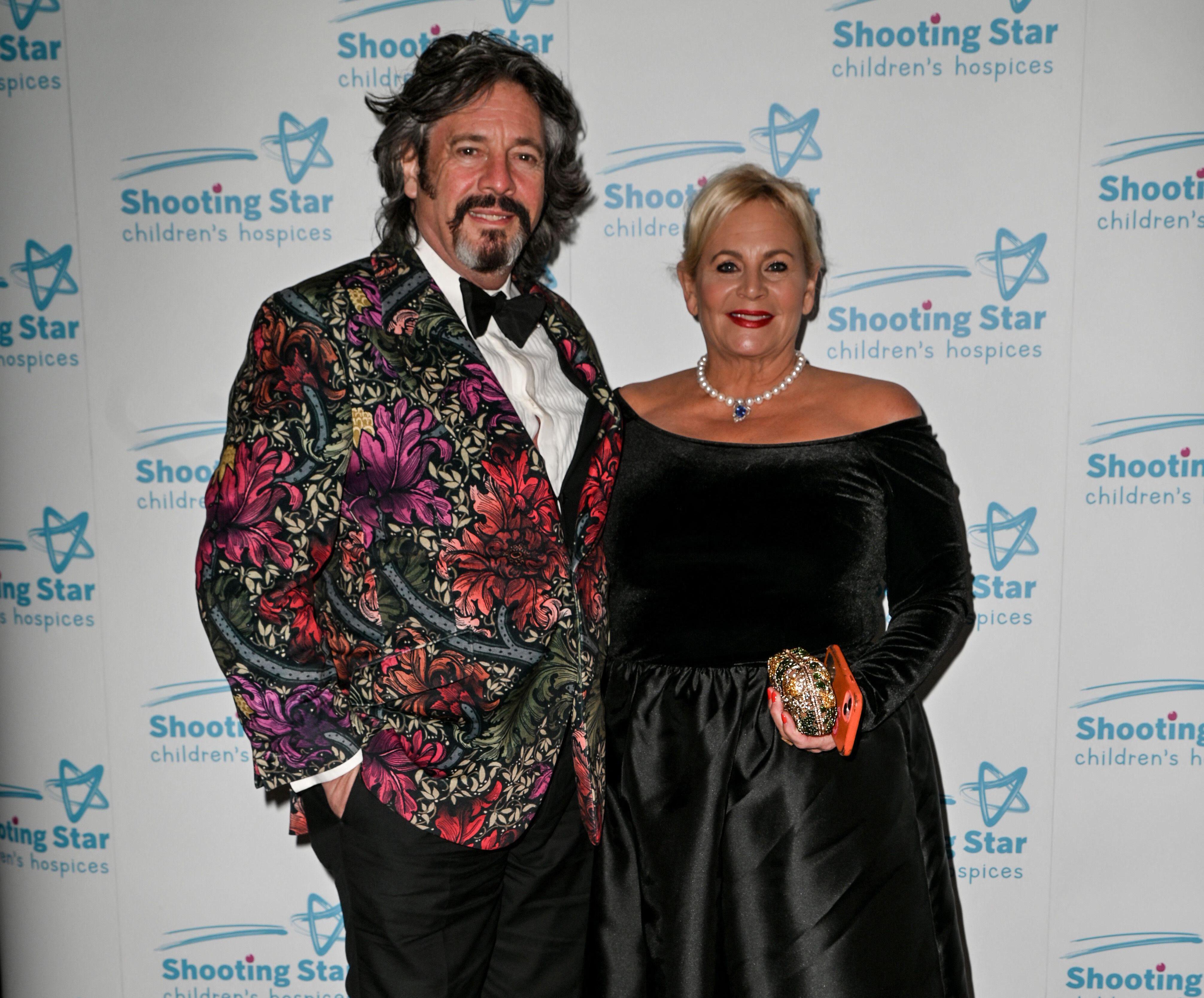 Laurence and Jackie Llewelyn-Bowen at the Shooting Star Children's Hospice Charity Ball.
