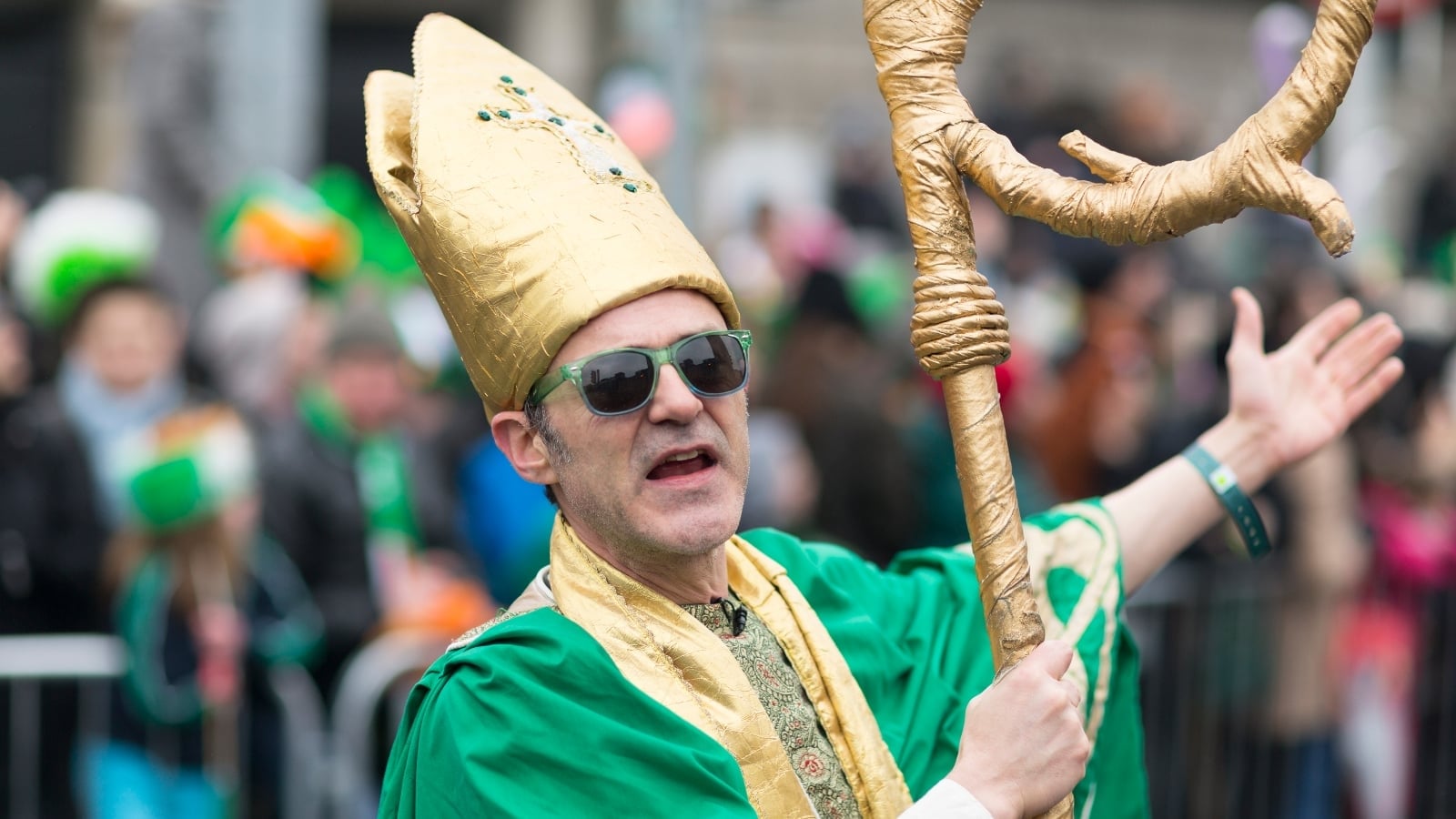 What food did the real St Patrick feast on?