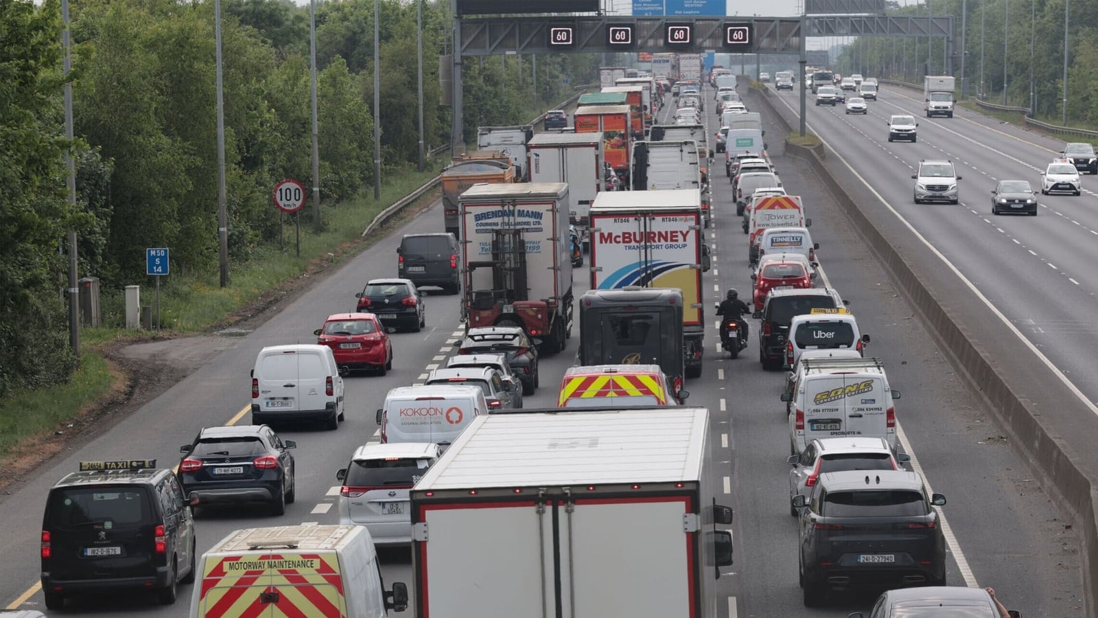 How long is a commute in Dublin's rush hour traffic?